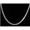 Image 1 : ITALY .925 SILVER FIGARO CHAIN - 18"