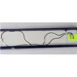STERLING .925 SILVER 15" NECKLACE