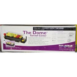 NEW BRAND DOME CHILLABLE CONDIMENT CENTER