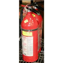 7LB CHARGED FIRE EXTINGUISHER X2