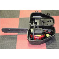 HOMELITE 3314 CHAINSAW WITH CASE - WORKING