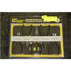5-PIECE MINI PLIER SET