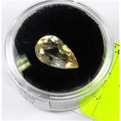NATURAL GOLDEN LIGHT CITRINE - 4.68CT