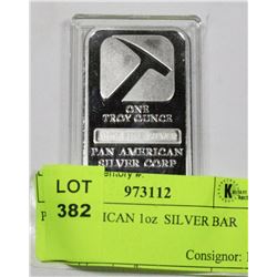 PAN AMERICAN 1oz  SILVER BAR