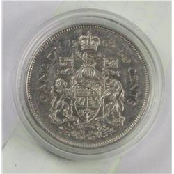 1965 CANADIAN SILVER HALF DOLLAR