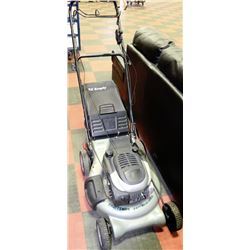 CRAFTSMAN 21" REAR DRIVE LAWNMOWER WITH BAG