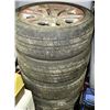 Image 1 : SET OF 4 FOOSE 275/45 R22 RIMS WITH PIRELLI TIRES