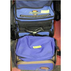 2 TACKLE CASES WITH CONTENTS