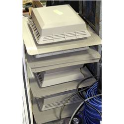 STACK OF 7 ROOF VENTS