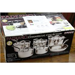 BRAND NEW PADERNO 11-PC COMMERCIAL SET