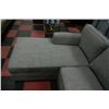 Image 2 : NEW GREY FABRIC SECTIONAL