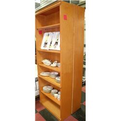 12" X 32" X 7' WOOD SHELF X2