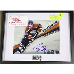 SAM GAGNER GUARANTEED AUTHENTIC AUTOGRAPH