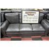 Image 3 : NEW CYRUS CHARCOAL LEATHERETTE SOFA AND LOVE SEAT