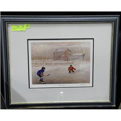 PICTURE TITLED " SHOWDOWN" BY JOHN NEWBY