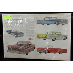 1958 CHEVY PICTURE DISPLAY