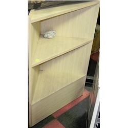 CORNER SHELF-25" X 38" H