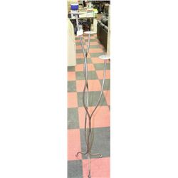 3 HOLDER IRON CANDLEBRA