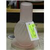 Image 1 : VINTAGE PINK 3 PIECE DECANTER