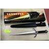 Image 1 : VENDETTA STAINLESS STEEL DECORATIVE KNIFE