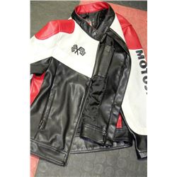 MOTORSPORT KIDS MEDIUM SIZE PLEATHER JACKET
