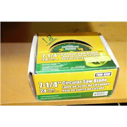 PACK OF 18 7-1/4" CONTRACTOR SAW BLADES