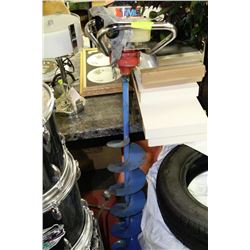 GAS POWERED ICE AUGER