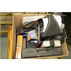 BOX OF ASSORTED TOOLS