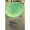 Image 1 : GREEN ROUND CHILDS CHAIR