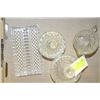 Image 1 : CRYSTAL 4 PIECE SET OF GLASSWARE