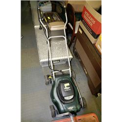 YARDWORKS 14" ELECTRIC LAWNMOWER W/ BRAND NEW