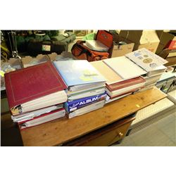 LARGE LOT OF STICKERS & STICKER ALBUMS