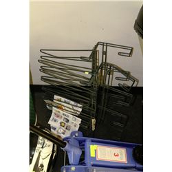 2 WALL MOUNT UTILITY RACKS