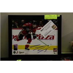 DION PHANEUF AUTHENTIC SIGNED FRAMED PIC W/COA