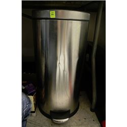 LARGE STAINLESS STEEL WASTE BIN BY SEVILLE