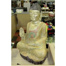 29" POLYRESIN BUDDHA STATUETTE