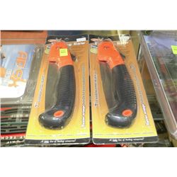 2 FOLDING SAWS