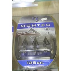 3 PKS OF MONTEC ARROWHEADS