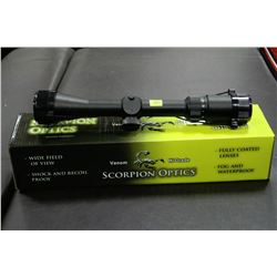 SCORPION OPTICS RIFLE 3-9 SCOPE STICKER PRICE $249