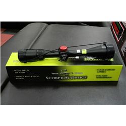 SCORPION OPTICS RIFLE 4-16  SCOPE STICKER PRICE
