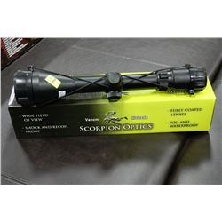 SCORPION OPTICS RIFLE SCOPE 3-9 STICKER PRICE