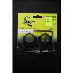 SCORPION SCOPE RINGS STICKER PRICE 85.99