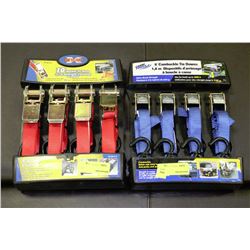2 PKS OF TIE DOWN STRAPS