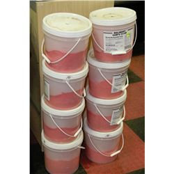 8 BUCKETS OF CORAL BUT-R-CREAM ICING