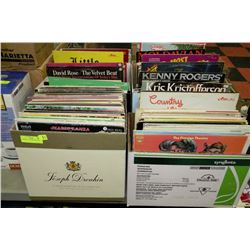 6  BOXES OF ASSORTED RECORDS
