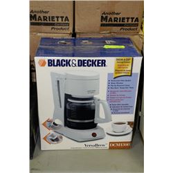 B&D COFFEE MAKER