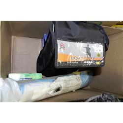 BOX WITH 1 MAN TENT,ELECTRIC AIR PUMP , SKINLINE