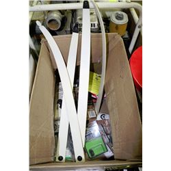 BOX OF BOW ACCESSORIES ETC