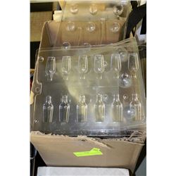 BOX FULL OF CHOCOLATE MAKING MOULDS