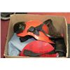 Image 1 : BOX OF CHAIN SAW PANTS AND HELMET